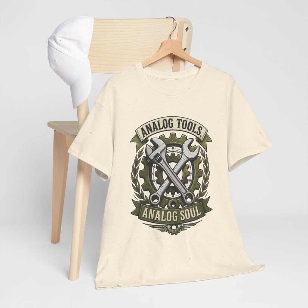 Analog Tools Analog Soul Tee — Vintage Mechanic Gear T-Shirt
