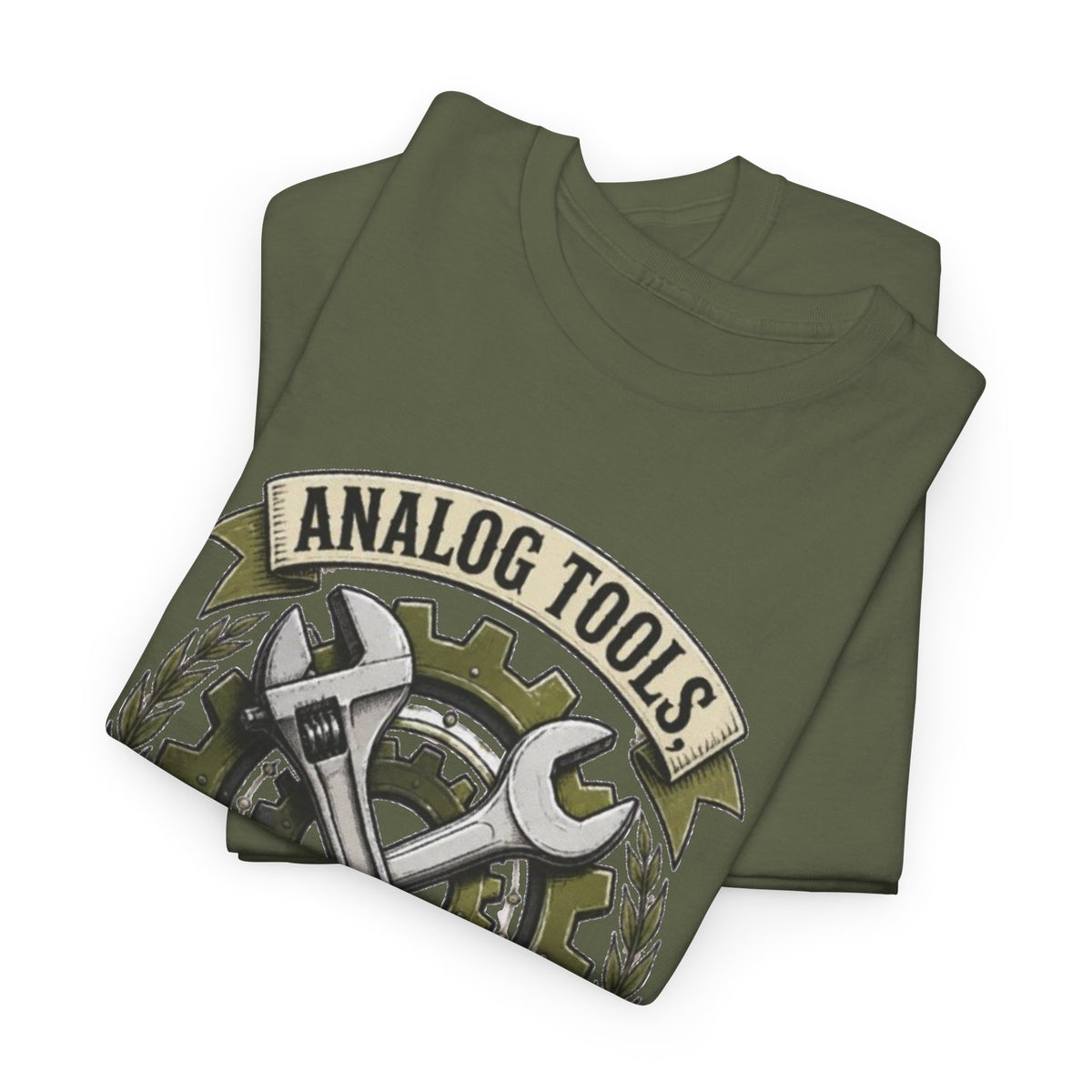 Analog Tools Analog Soul Tee — Vintage Mechanic Gear T-Shirt