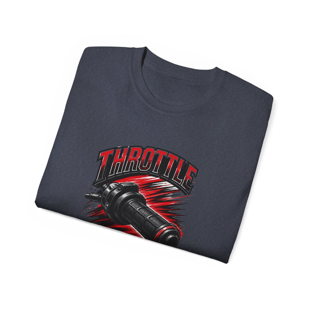 Throttle Therapy Tee – Motorcycle Spark Plug Racing T‑Shirt