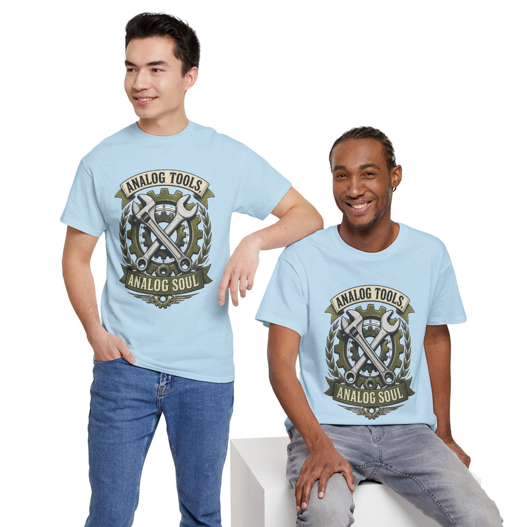 Analog Tools Analog Soul Tee — Vintage Mechanic Gear T-Shirt