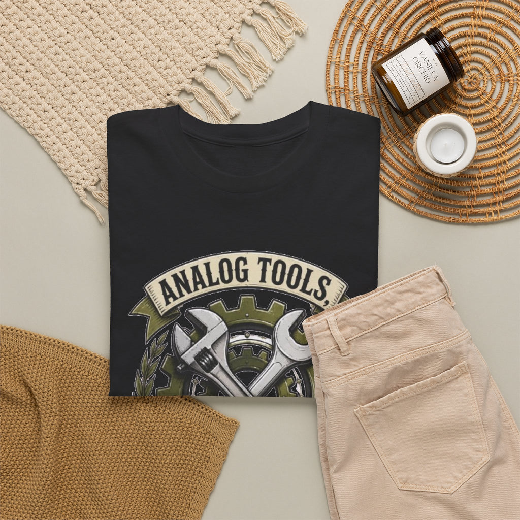 Analog Tools Analog Soul Tee — Vintage Mechanic Gear T-Shirt