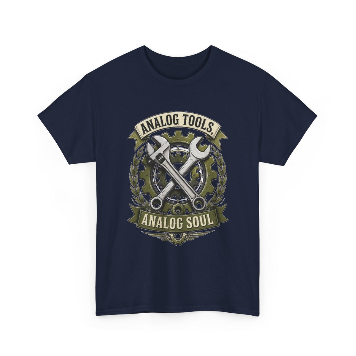Analog Tools Analog Soul Tee — Vintage Mechanic Gear T-Shirt