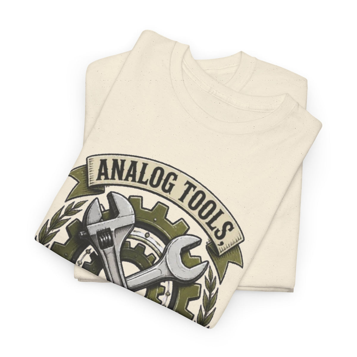 Analog Tools Analog Soul Tee — Vintage Mechanic Gear T-Shirt