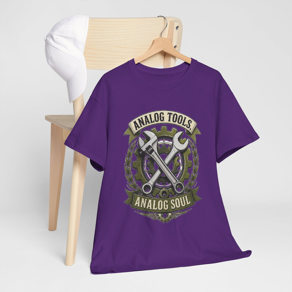 Analog Tools Analog Soul Tee — Vintage Mechanic Gear T-Shirt