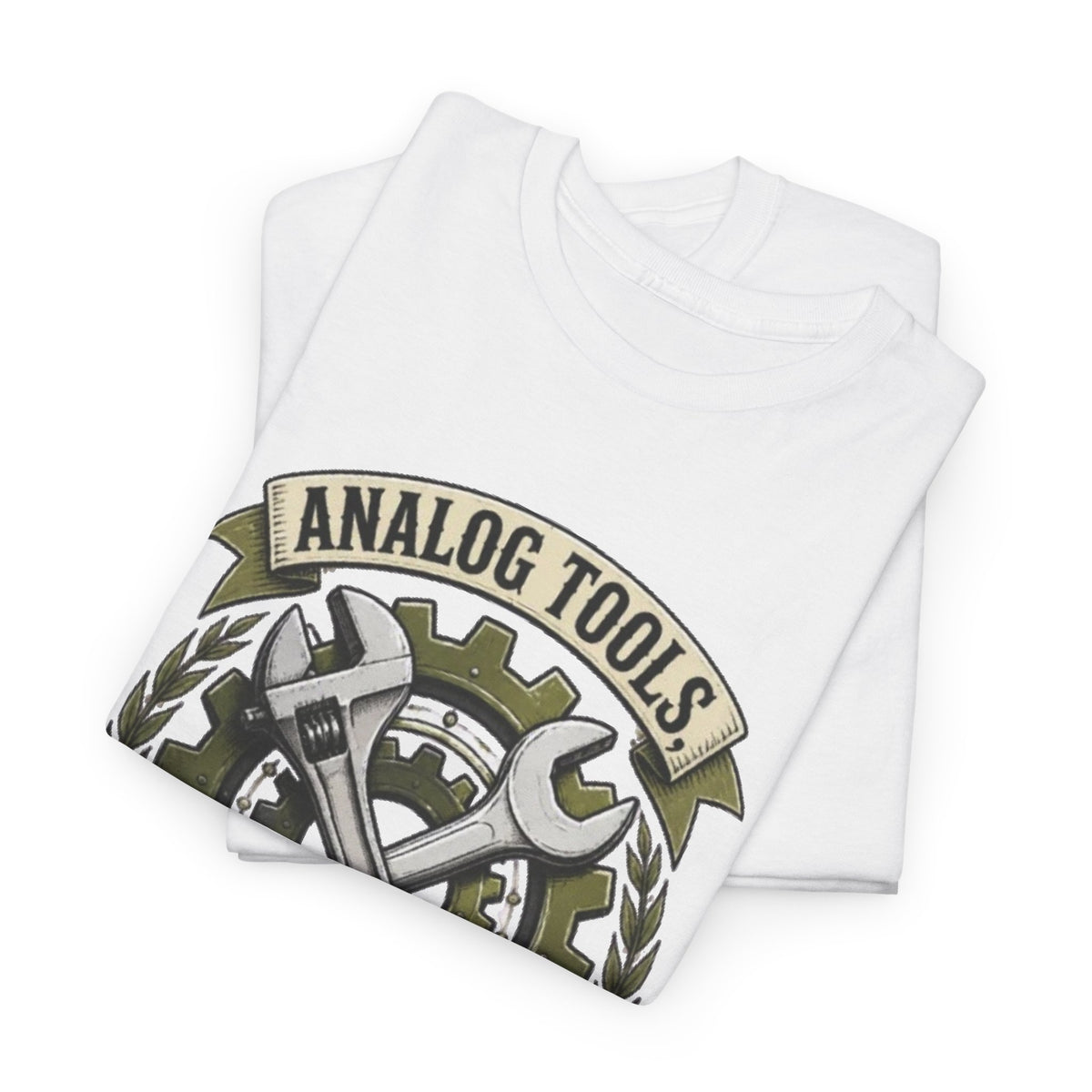 Analog Tools Analog Soul Tee — Vintage Mechanic Gear T-Shirt