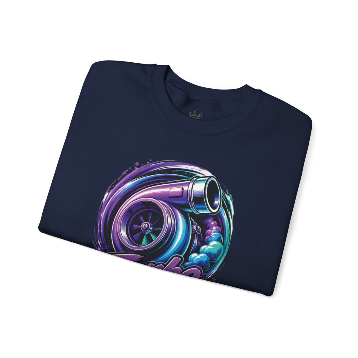 Crewneck Sweatshirt — Turbo Vibes Only Performance Graphic