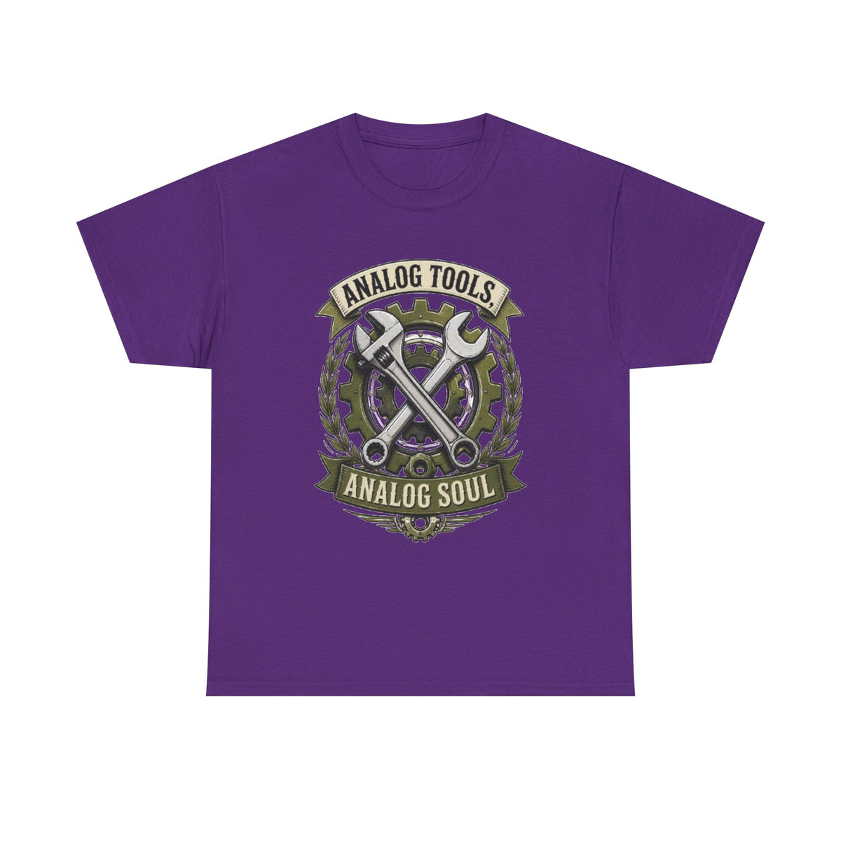 Analog Tools Analog Soul Tee — Vintage Mechanic Gear T-Shirt
