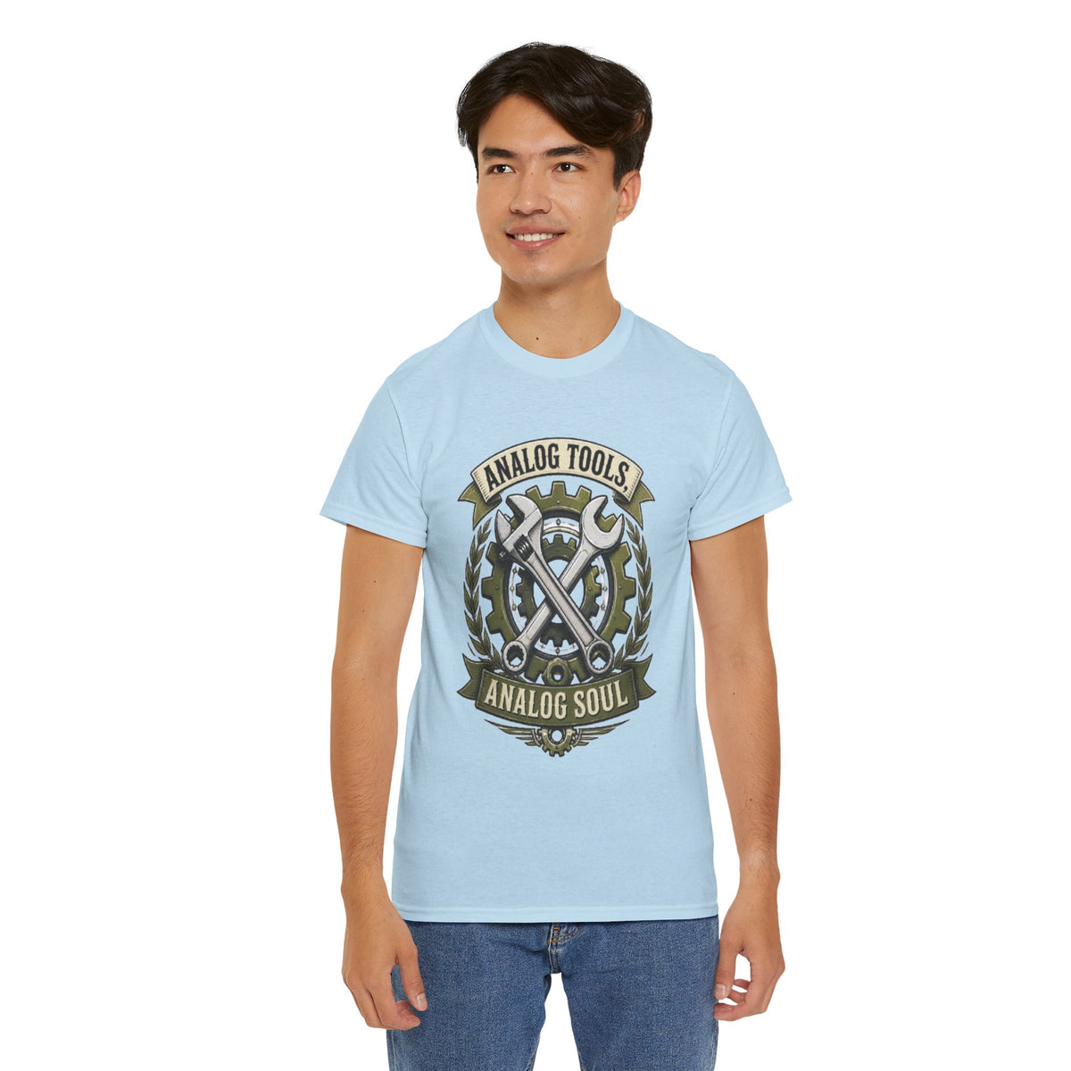 Analog Tools Analog Soul Tee — Vintage Mechanic Gear T-Shirt