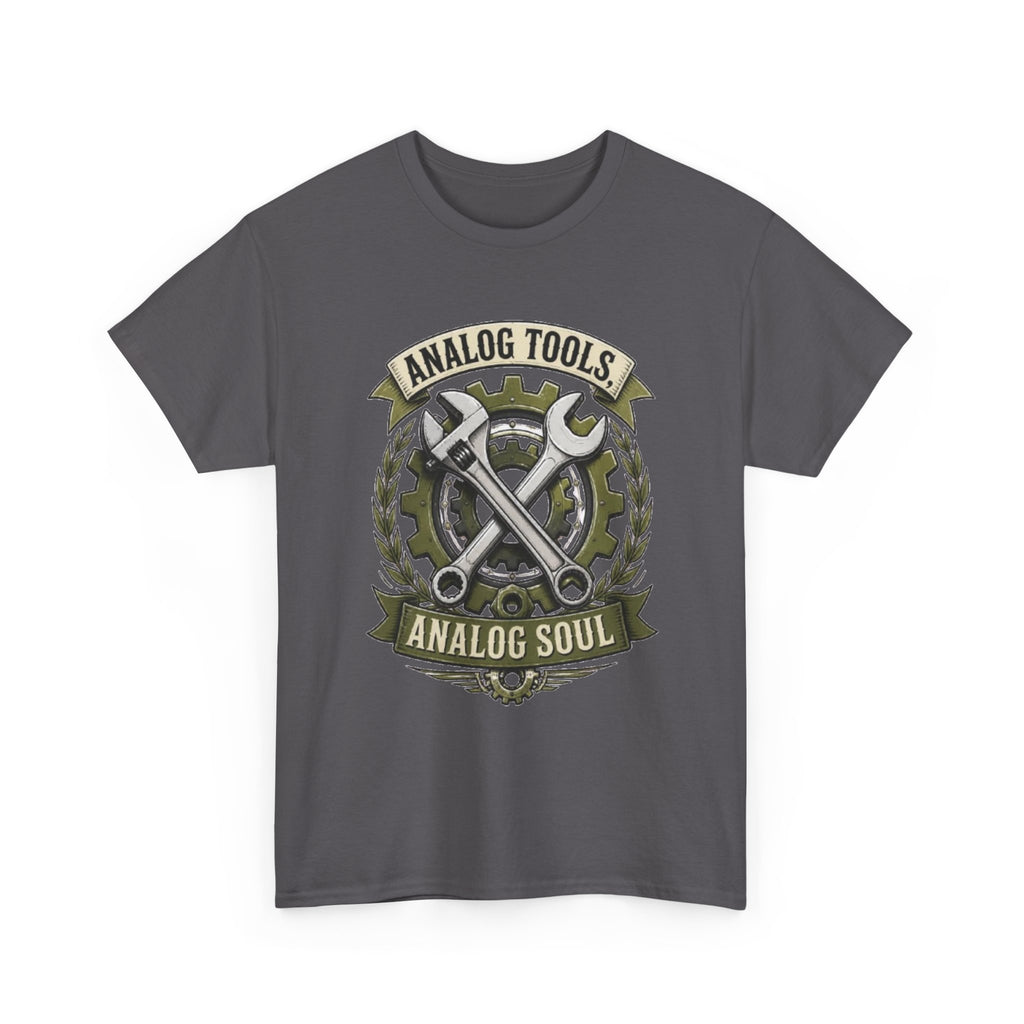 Analog Tools Analog Soul Tee — Vintage Mechanic Gear T-Shirt