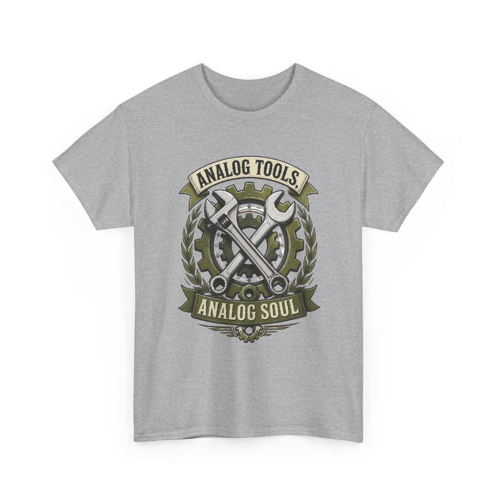 Analog Tools Analog Soul Tee — Vintage Mechanic Gear T-Shirt