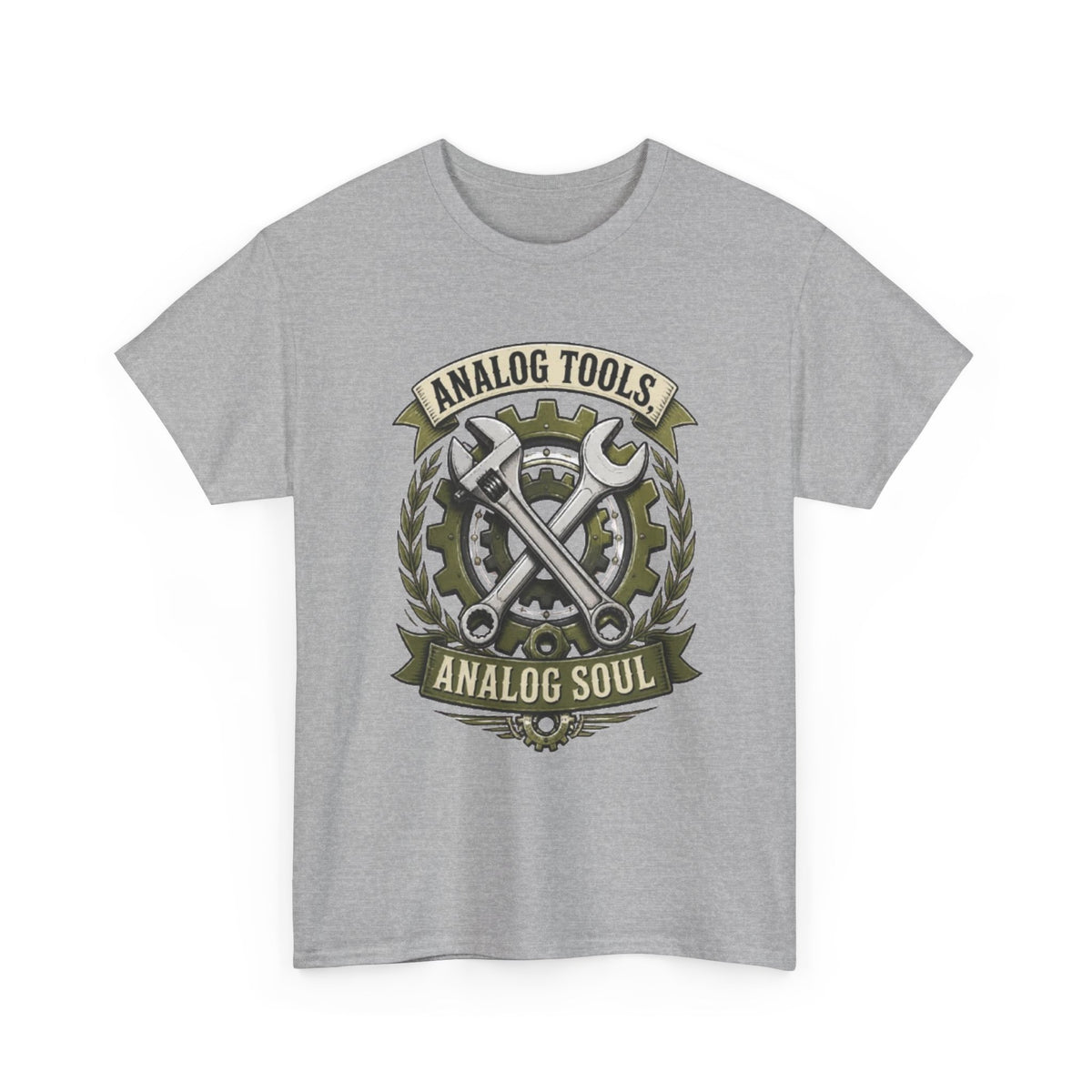 Analog Tools Analog Soul Tee — Vintage Mechanic Gear T-Shirt