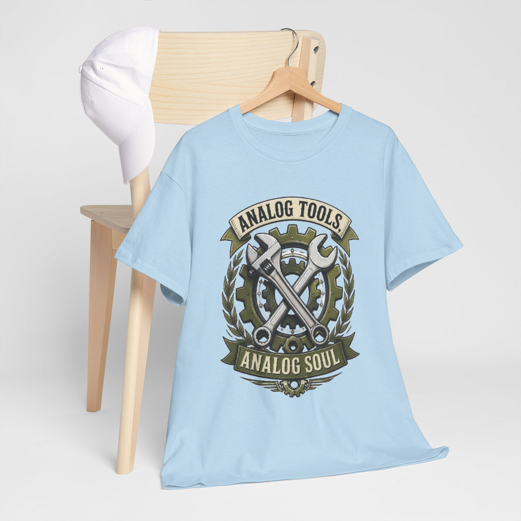 Analog Tools Analog Soul Tee — Vintage Mechanic Gear T-Shirt