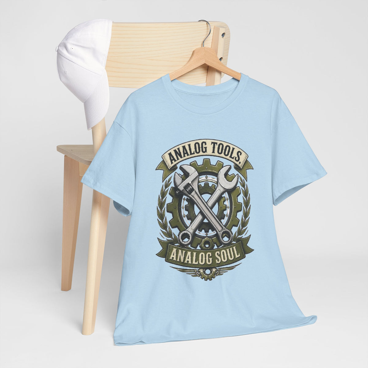 Analog Tools Analog Soul Tee — Vintage Mechanic Gear T-Shirt
