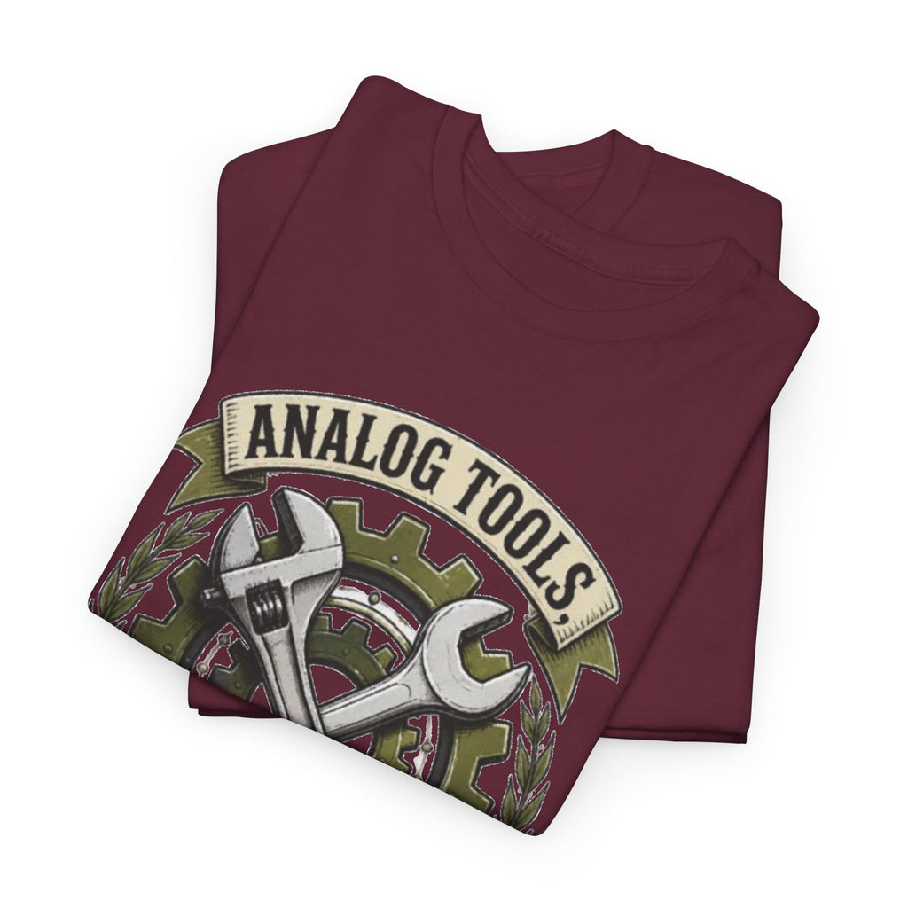 Analog Tools Analog Soul Tee — Vintage Mechanic Gear T-Shirt