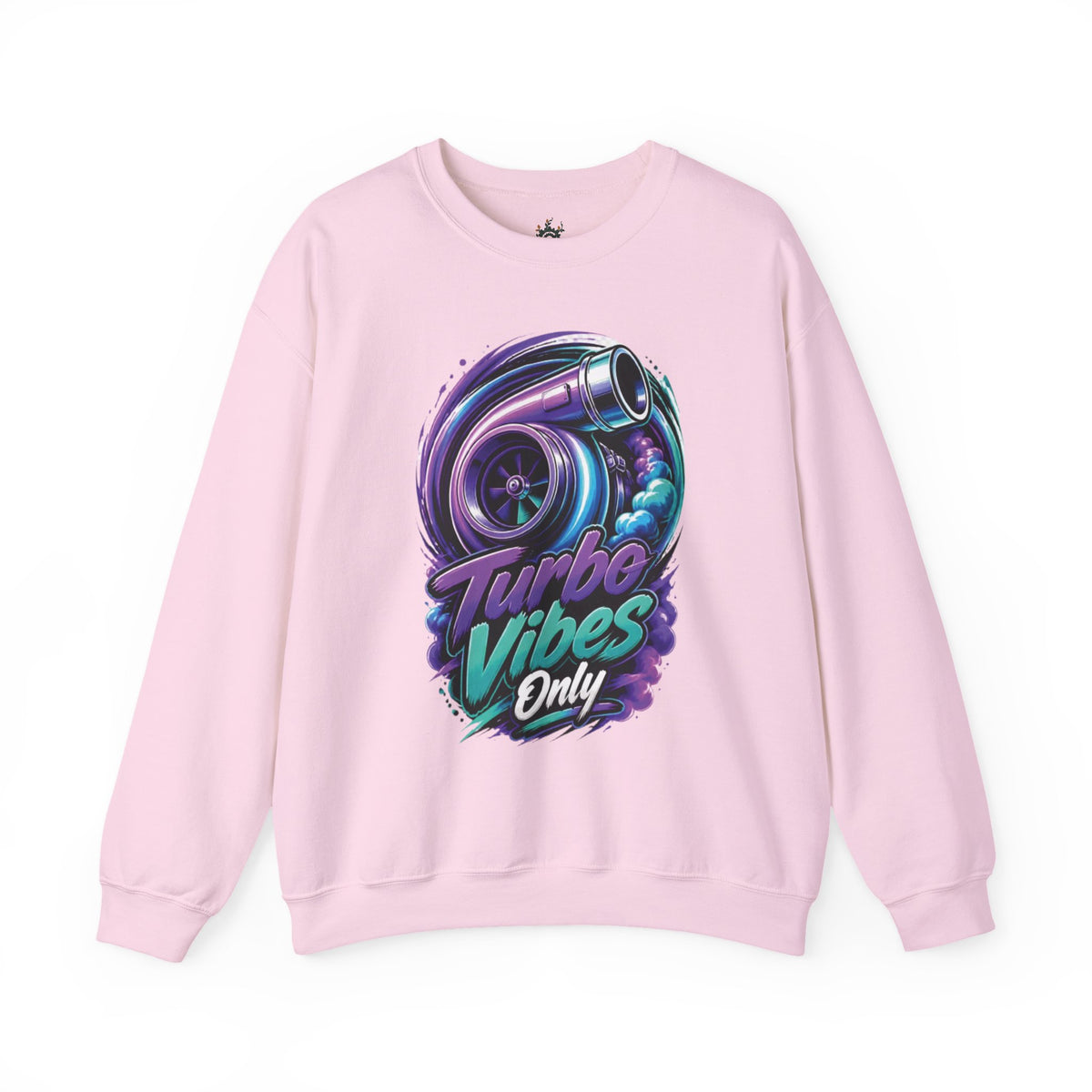 Crewneck Sweatshirt — Turbo Vibes Only Performance Graphic