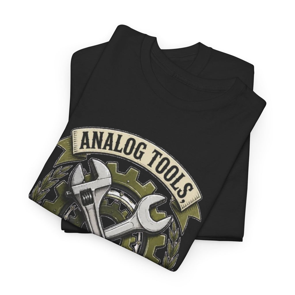 Analog Tools Analog Soul Tee — Vintage Mechanic Gear T-Shirt