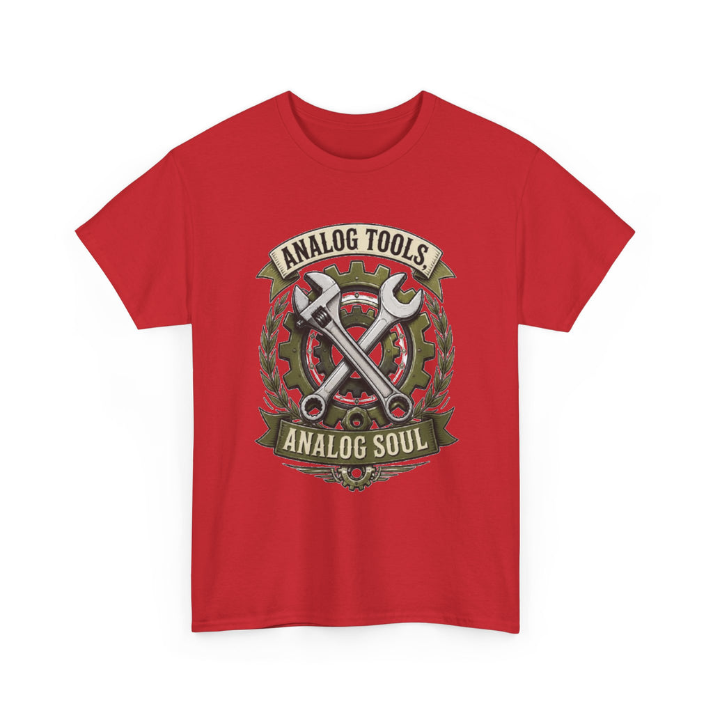 Analog Tools Analog Soul Tee — Vintage Mechanic Gear T-Shirt