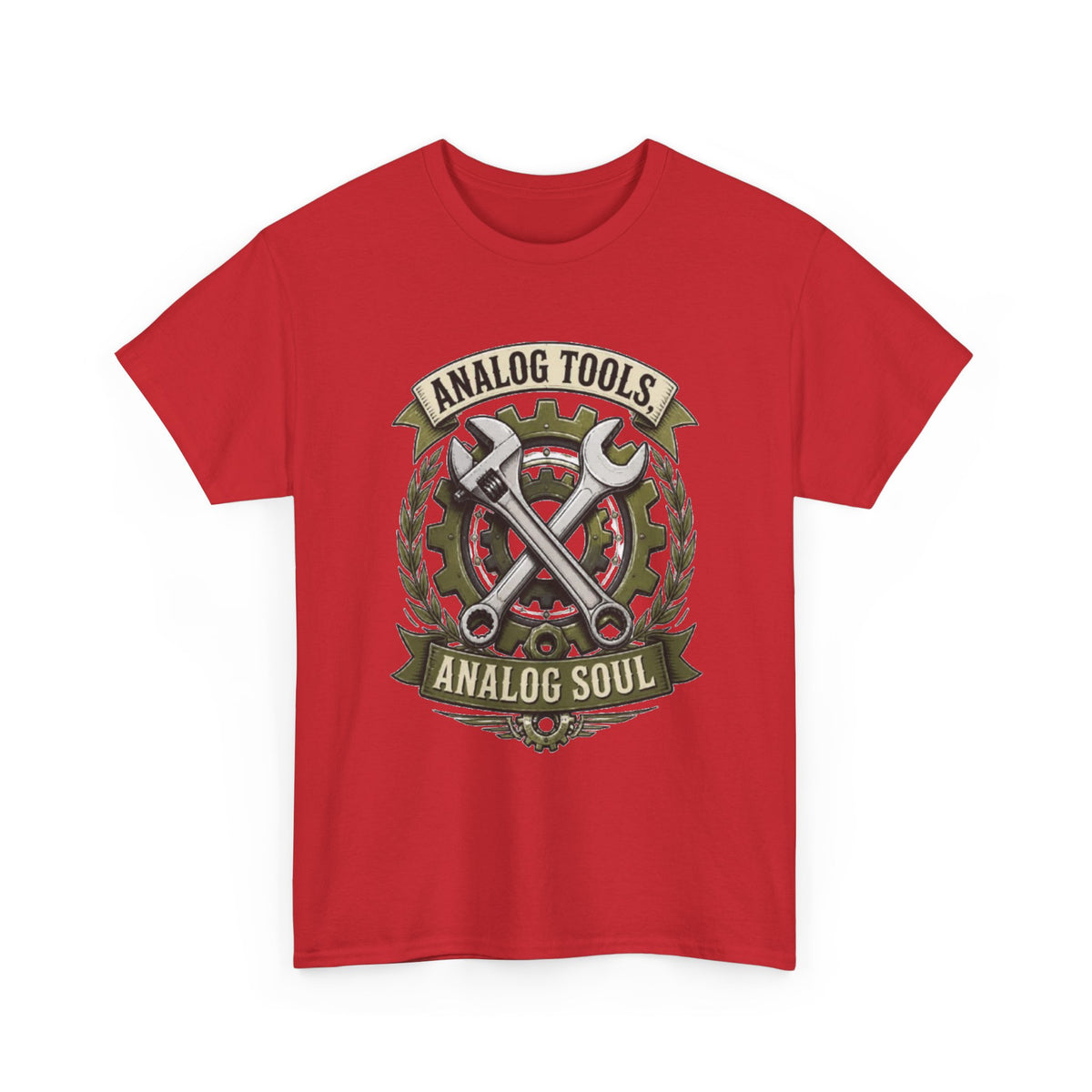 Analog Tools Analog Soul Tee — Vintage Mechanic Gear T-Shirt
