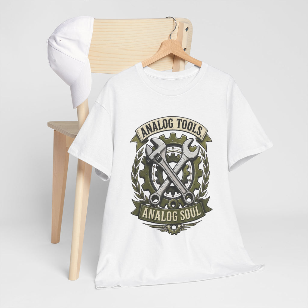 Analog Tools Analog Soul Tee — Vintage Mechanic Gear T-Shirt