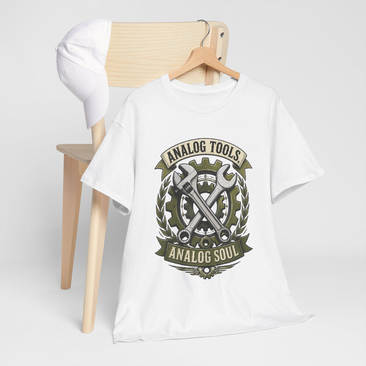 Analog Tools Analog Soul Tee — Vintage Mechanic Gear T-Shirt