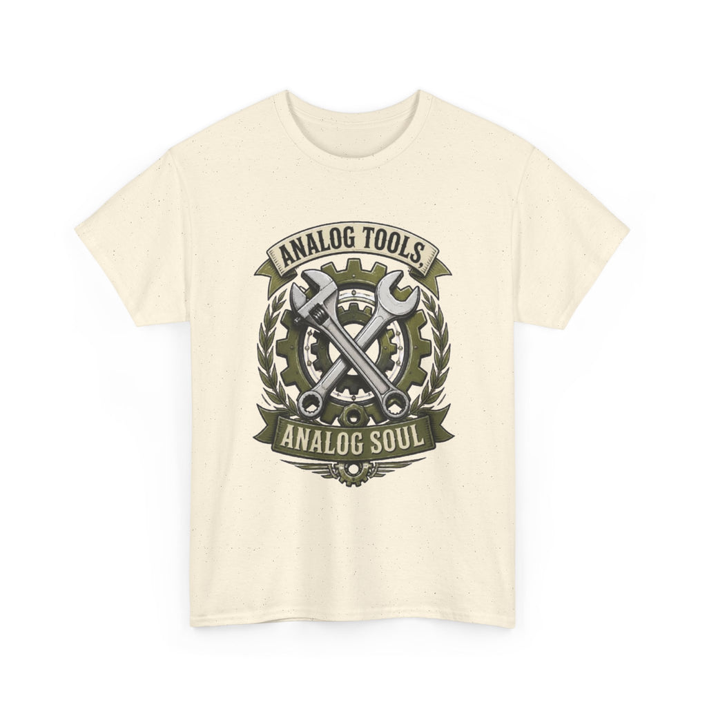 Analog Tools Analog Soul Tee — Vintage Mechanic Gear T-Shirt