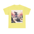 Sakura Drift Retro Sports Car Tee — Cherry Blossom JDM Graphic T-Shirt