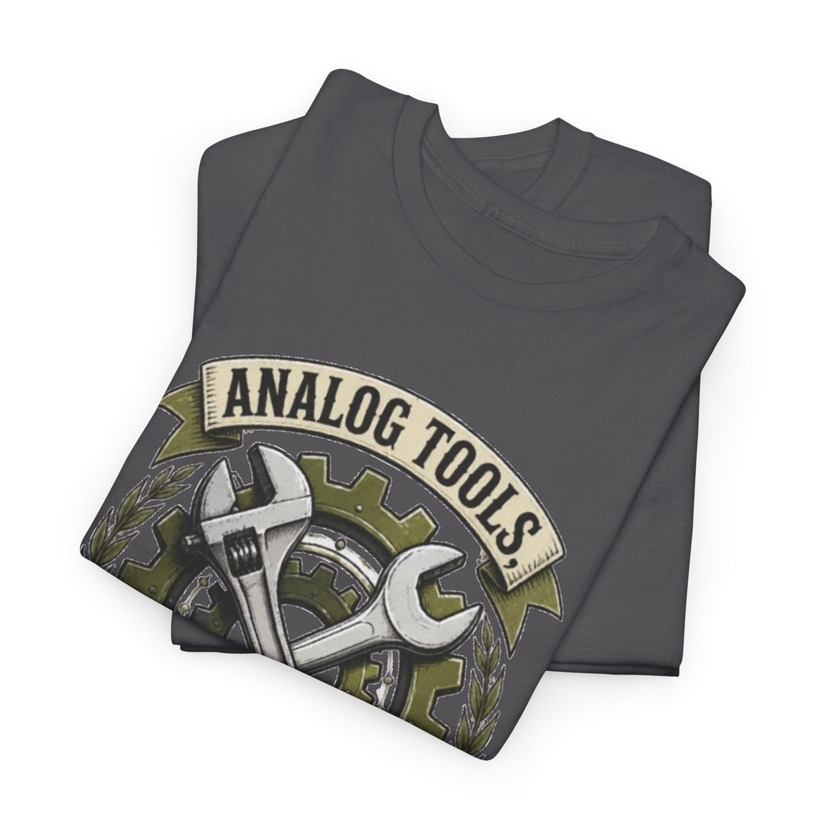 Analog Tools Analog Soul Tee — Vintage Mechanic Gear T-Shirt