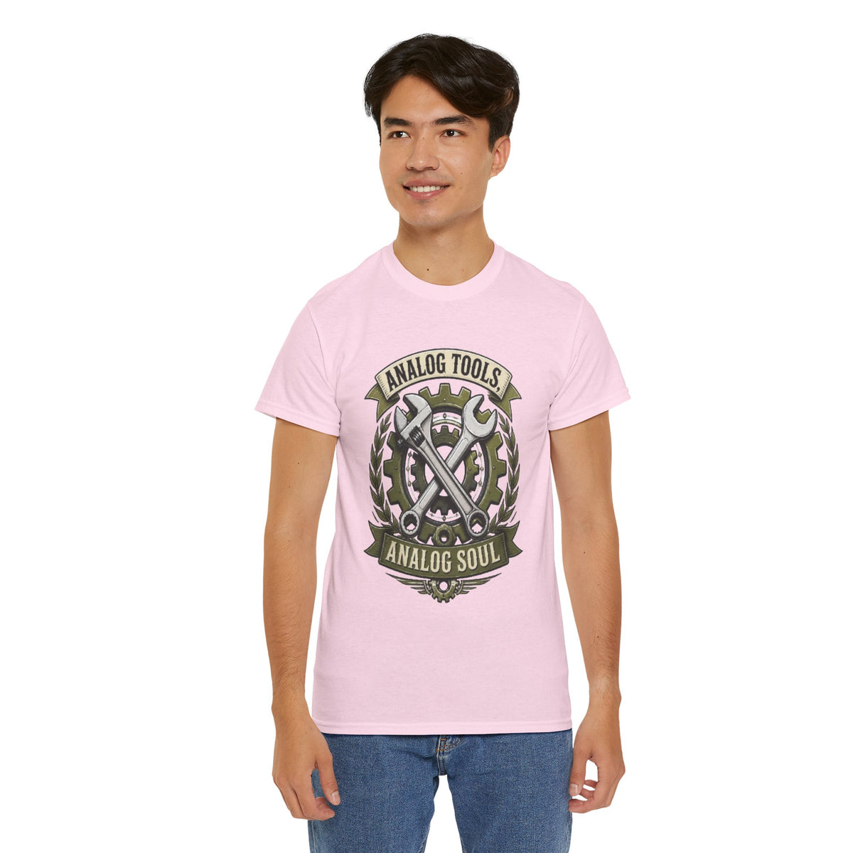 Analog Tools Analog Soul Tee — Vintage Mechanic Gear T-Shirt
