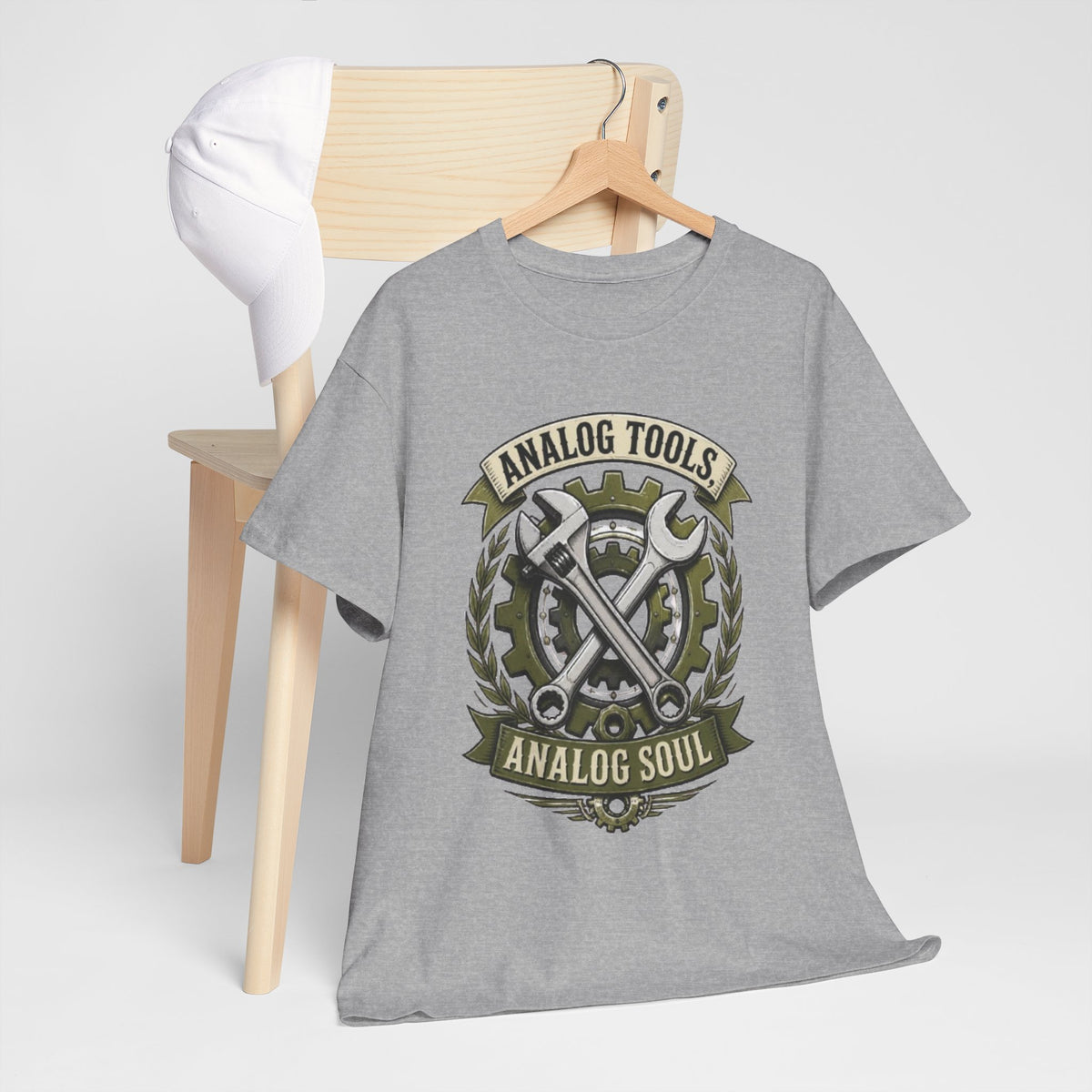 Analog Tools Analog Soul Tee — Vintage Mechanic Gear T-Shirt